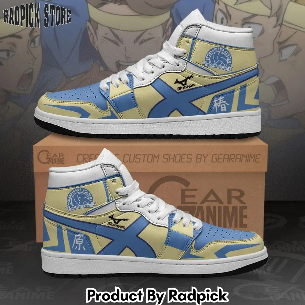 Tsubakihara academy air jordan high top sneakers anime  rp0351682